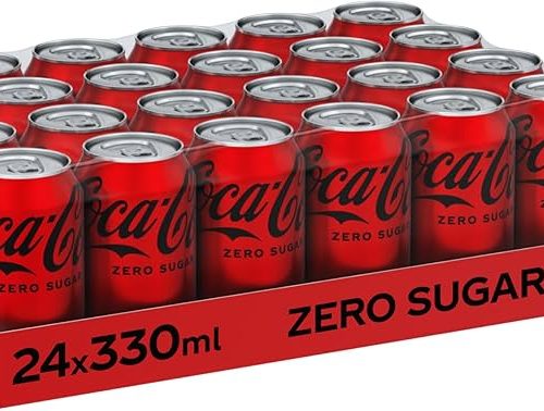 Tray of soft drinks 24 cans