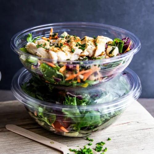 Salad Bowls with side dressings €10