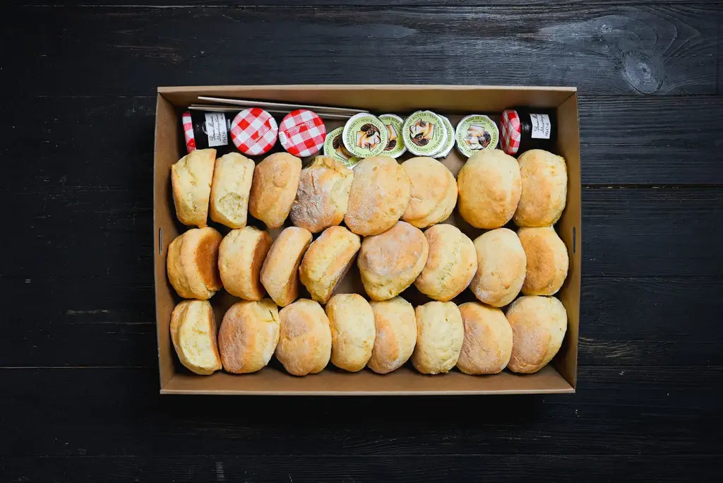 Pastries prepared for a Lisle Catering order